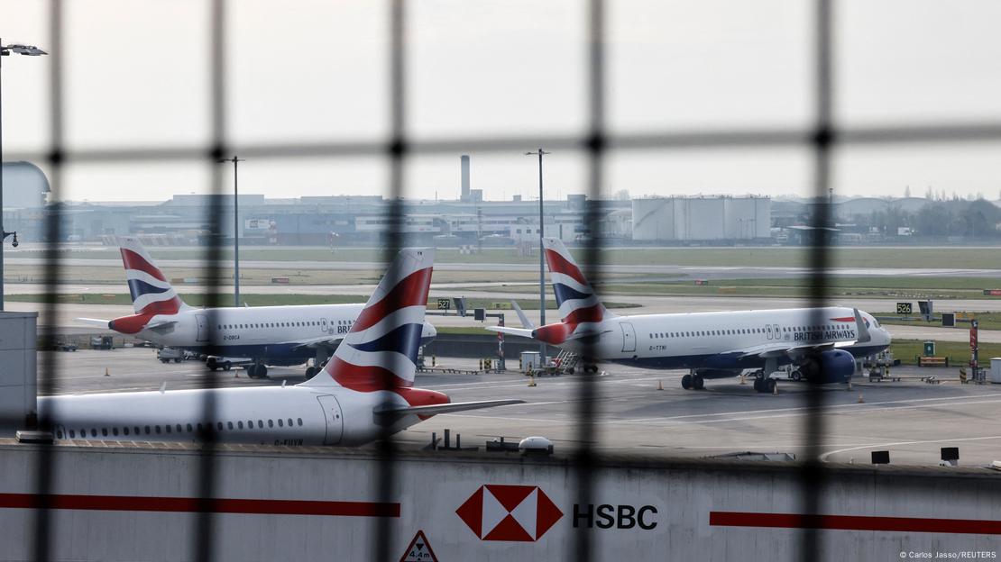 Aeropuerto de Heathrow paralizado.