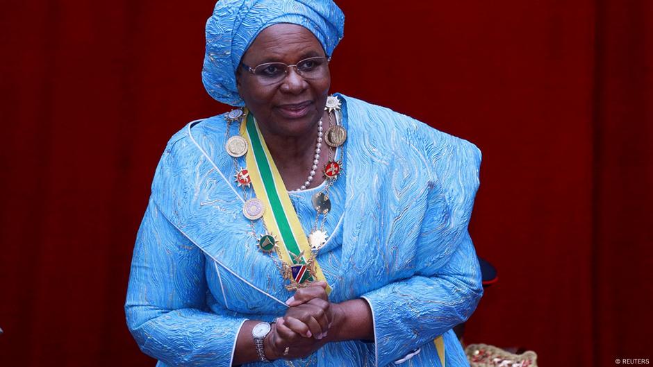 Namibia's first woman president takes office