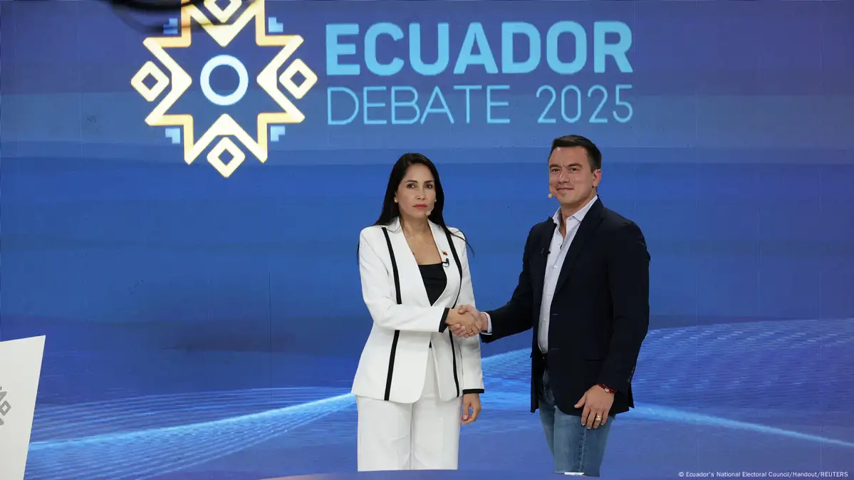 Ecuador: Noboa y González en acalorado debate presidencial – DW – 24/03/2025
