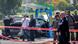 Security forces gather by a damaged vehicle at the scene of an attack in Haifa in northern Israel on March 24, 2025 Security forces gather by a damaged vehicle at the scene of an attack in Haifa in northern Israel on March 24, 2025