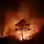 A wildfire spreads in Andong, South Korea, in March 2025