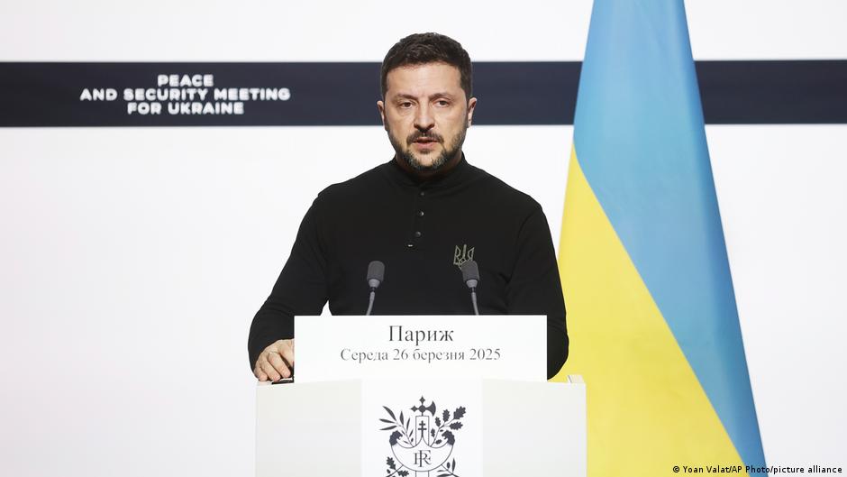 Zelenskyy urges US and allies to stand strong against Russia