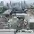 This aerial photograph shows the site of an under-construction building collapse in Bangkok on March 29, 2025, a day after an earthquake struck central Myanmar and Thailand