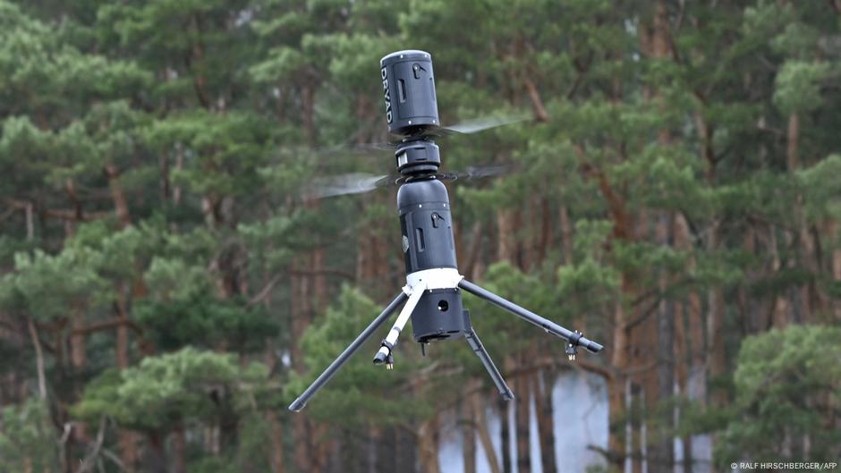 Dron za otkrivanje i posmatranje šumskih požara (okolina nemačkog grada Ebersvalde, mart 2025.)