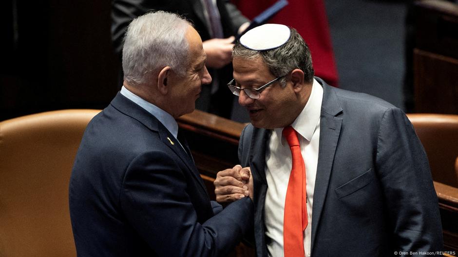 Benjamin Netanjahui Itamar Ben Gvir