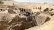 Trabajos de excavaciones en Egipto. Trabajos de excavaciones en Egipto.