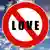 象征图片:禁止恋爱