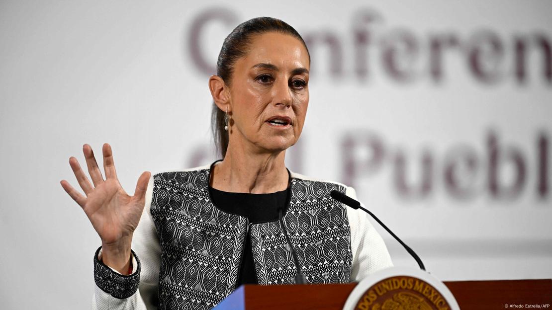 Claudia Sheinbaum, presidenta de México, durante su conferencia de prensa diaria. Claudia Sheinbaum, presidenta de México, durante su conferencia de prensa diaria.