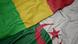 Flaggen von Mali und Algerien Flaggen von Mali und Algerien