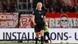 Referee Fabienne Michel during the game between Verl and Essen Referee Fabienne Michel during the game between Verl and Essen
