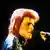 David Bowie durante una presentación de 1972.