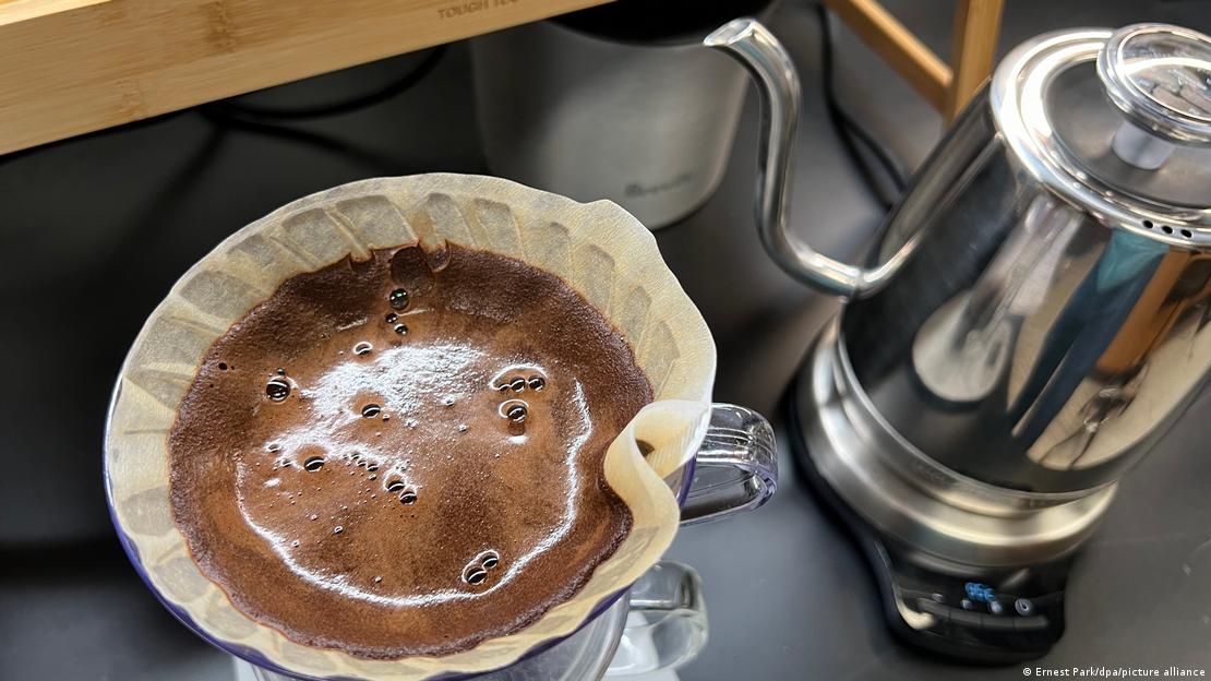 Los alemanes consumen 163 litros de café por persona al año, principalmente en forma de café filtrado.