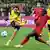 Fußball-Bundesliga 2024 | Borussia Dortmund vs. Bayern München | Zweikampf Nmecha gegen Upamecano