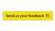yellow button that says: "Send us your feedback"