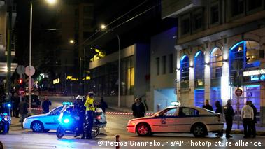Explosion at Greek railway offices in Athens