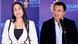 Ecuador's presidential candidates Luisa Gonzalez (left) and Daniel Noboa (right) stand in front of lecturns and look at the camera Ecuador's presidential candidates Luisa Gonzalez (left) and Daniel Noboa (right) stand in front of lecturns and look at the camera