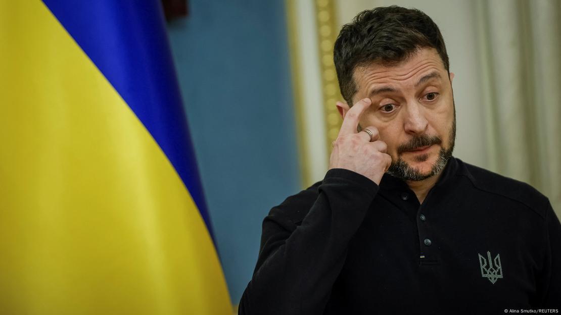 El presidente ucraniano, Volodimir Zelenski, en una imagen reciente. El presidente ucraniano, Volodimir Zelenski, en una imagen reciente.