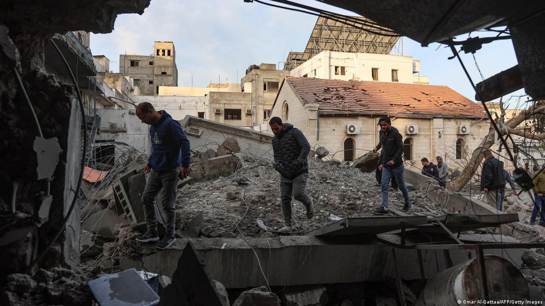 الاہلی ہسپتال کو بیپٹسٹ ہسپتال اور اہلی عرب ہسپتال بھی کہا جاتا ہے، جو ایک مسیحی علاج گاہ ہے مگر اب تباہ ہو گئی ہے