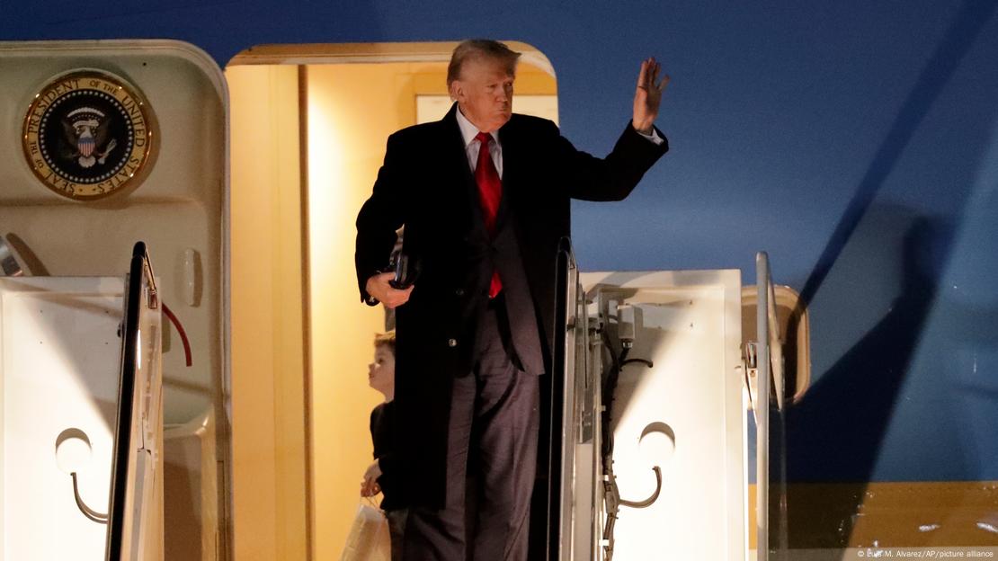 Американскиот претседател Доналд Трамп Американскиот претседател Доналд Трамп