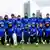 Afghanistan's women's cricket team pose for a team photo in Melbourne