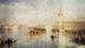 Vista de Venecia pintada por William Turner.