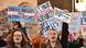 Protesto por direitos de pessoas trans em Londres Protesto por direitos de pessoas trans em Londres