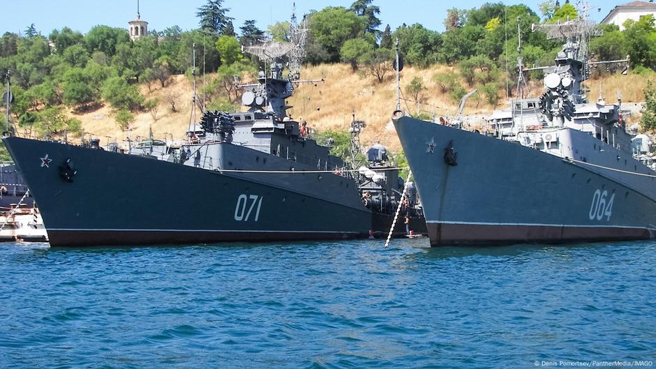 Ruska Crnomorska flota je usidrena u Sevastopolju na Krimu