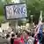 USA Washington Demonstration vor dem Weißen Haus