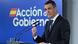 Pedro Sanchez ante dos micrófonos. Pedro Sanchez ante dos micrófonos.
