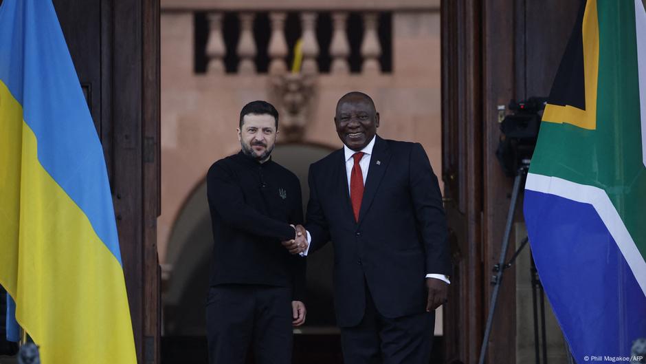 L'Afrique du Sud fait un pas vers l'Ukraine