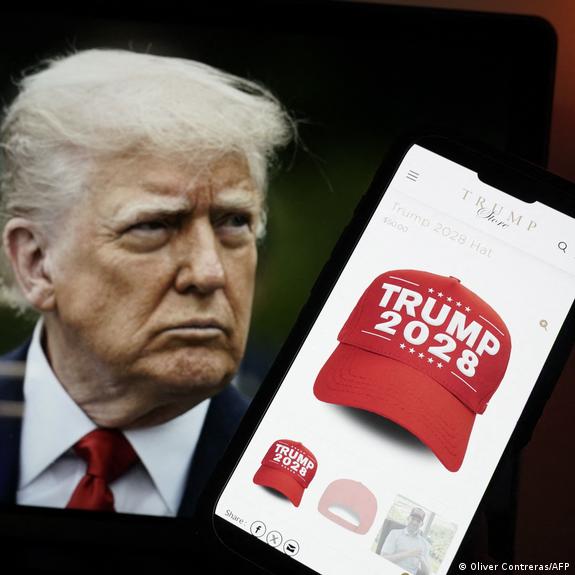 Trump ya promociona su prohibido tercer mandato