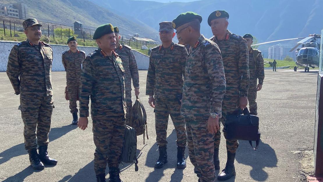 Indien Army Armeechef General Upendra Dwivedi Indien Army Armeechef General Upendra Dwivedi