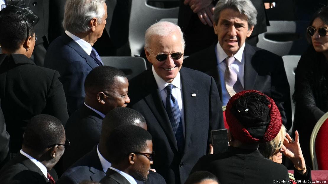 Joe Biden no funeral do papa Francisco Joe Biden no funeral do papa Francisco