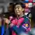 Vaibhav Suryavanshi smiles as he looks off to the side of the camer