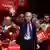 Mark Carney waving to supporters after winning the Canadian election on April 29, 2025