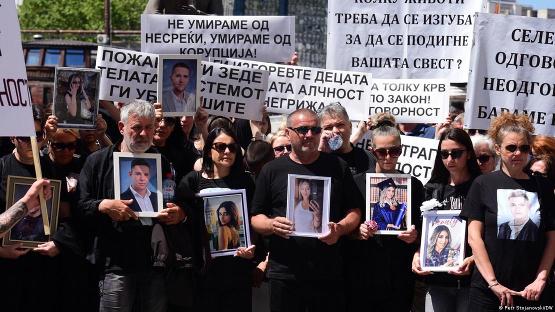 Марш на ангелите - семејствата на загинатите во пожарот во Кочани, 29 април 2025 Марш на ангелите - семејствата на загинатите во пожарот во Кочани, 29 април 2025