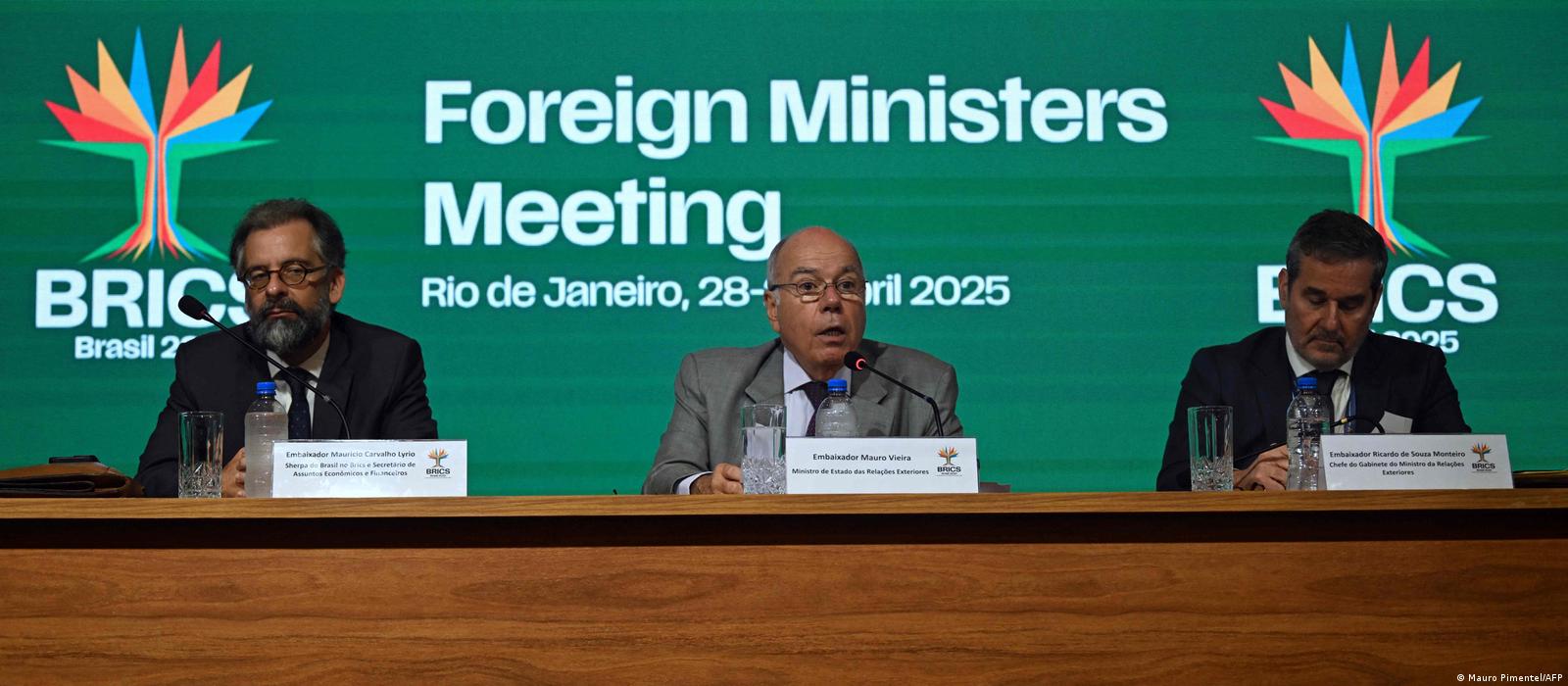 Reunión de los BRICS en Brasil acaba sin un acuerdo final – DW – 29/04/2025