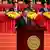 General Secretary of the Communist Party of Vietnam To Lam delivers a speech during celebrations marking the 50th anniversary of the fall of Saigon in Ho Chi Minh City