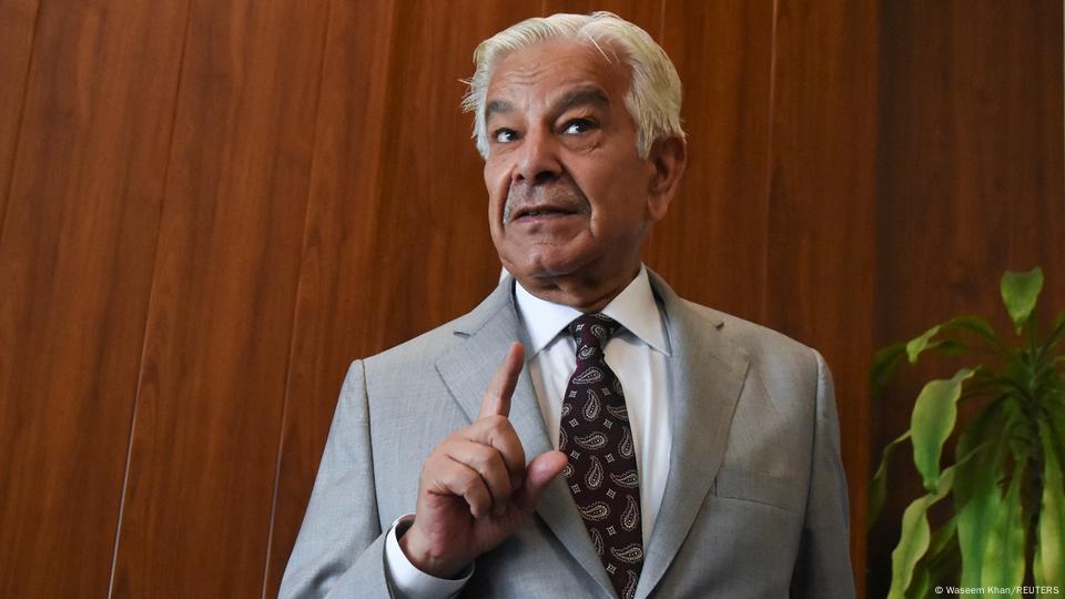 پاکستانی وزیر دفاع خواجہ محمد آصف پاکستانی وزیر دفاع خواجہ محمد آصف