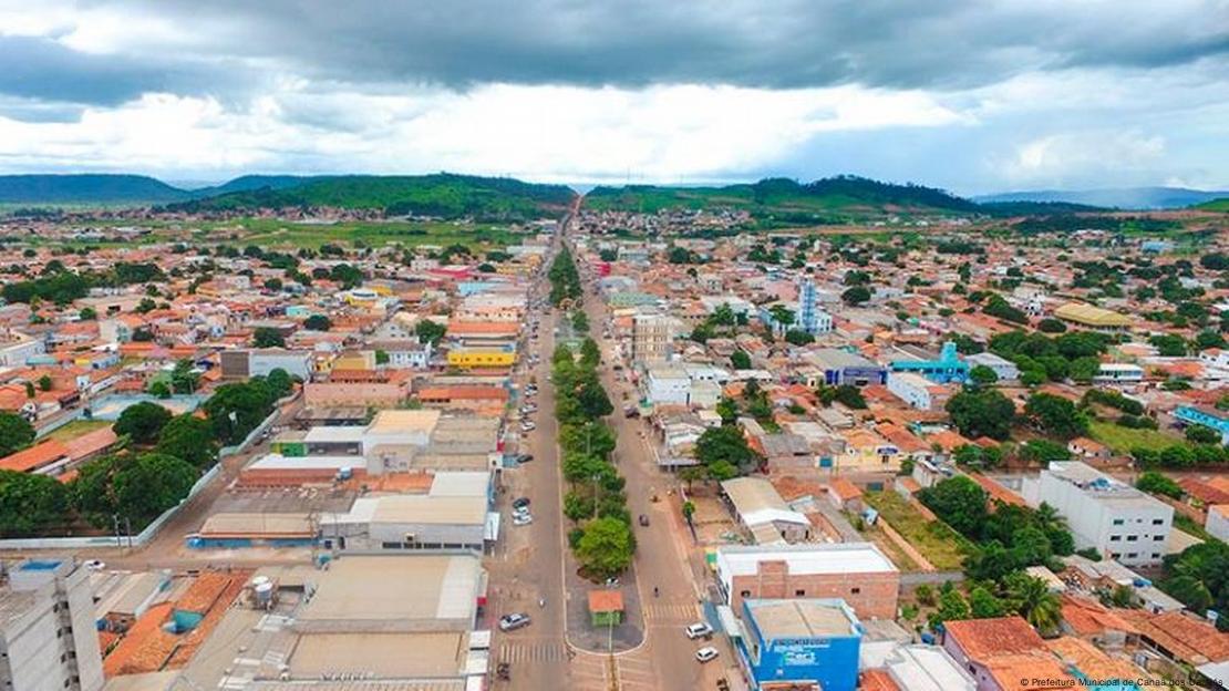 Vista aérea de Canaã dos Carajás, no Pará Vista aérea de Canaã dos Carajás, no Pará