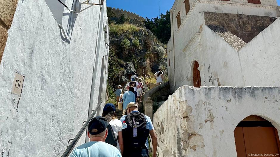 Turisti u Lindosu