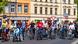 A group of people ride bikes as part of a Labor Day rally in Cottbus, Germany on May 1, 2025. A group of people ride bikes as part of a Labor Day rally in Cottbus, Germany on May 1, 2025.