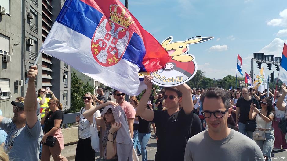 Protest za Dan rada u Srbiji