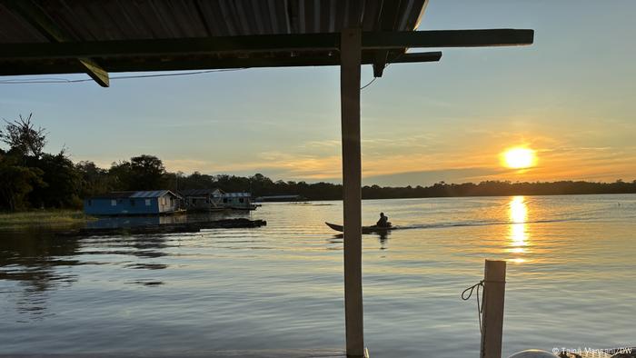 Vista de Autazes, na Amazônia