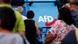 The logo of far-right Alternative for Germany (AfD) party is seen on a stand as supporters gather for an AfD election campaign meeting in Weisswasser, Saxony, eastern Germany on August 14, 2024 The logo of far-right Alternative for Germany (AfD) party is seen on a stand as supporters gather for an AfD election campaign meeting in Weisswasser, Saxony, eastern Germany on August 14, 2024