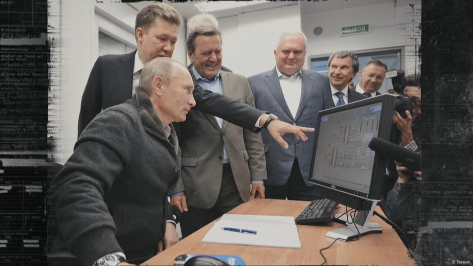 Scena iz nekih drugih vremena: Gerhard Šreder i Vladimir Putin gledaju kako napreduje izgradnja gasovoda Severni tok 1