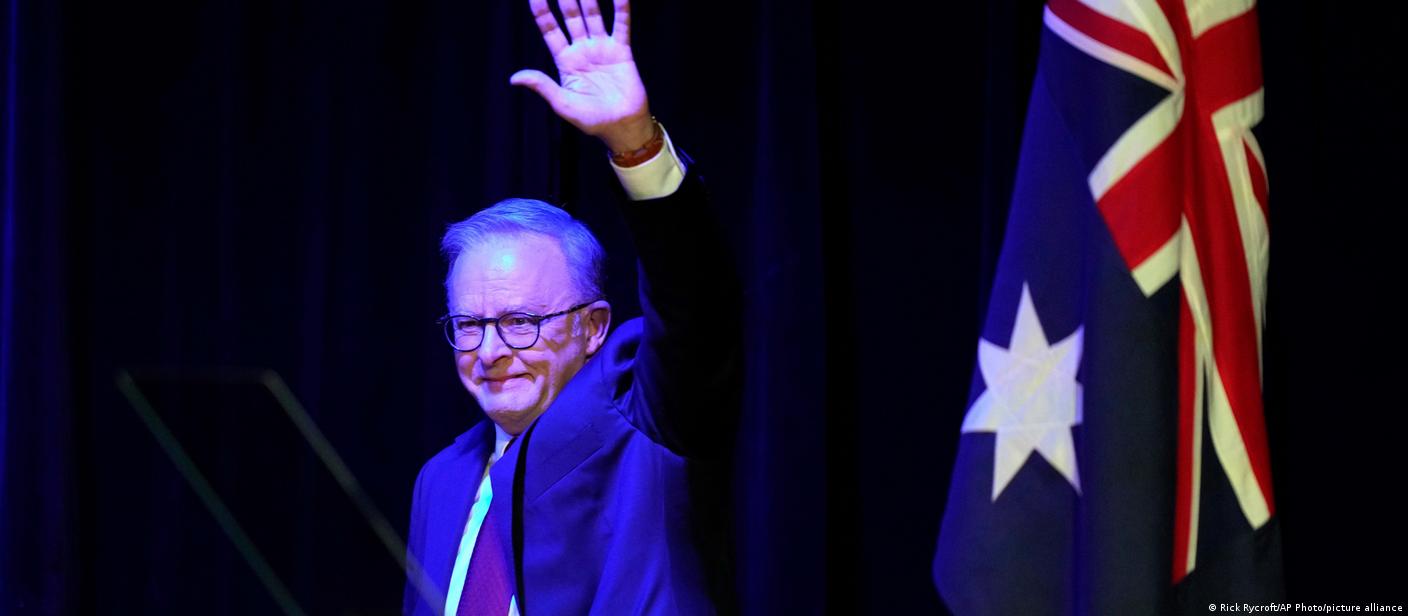 澳大利亚大选：阿尔巴尼斯带领工党再度胜选