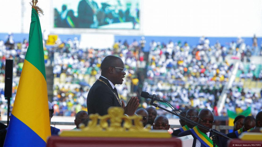 The inauguration of Brice Oligui Nguema in Gabon