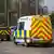 Zwei Polizeiwagen der Metropolitan Police in England
