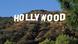 Large letters read Hollywood on a hillside
Large letters read Hollywood on a hillside